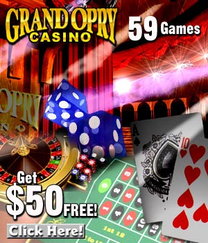 Get $50 free at Casino Opry Casino!