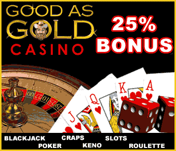 Win at Good As Gold Casino!